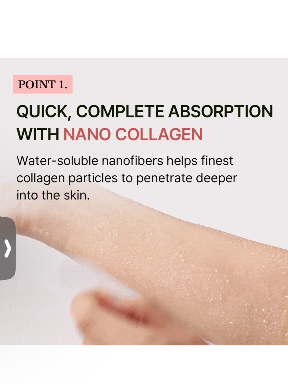 mixsoon Melting Collagen Neck & Forehead Film 5 pack - Picture 4 of 6